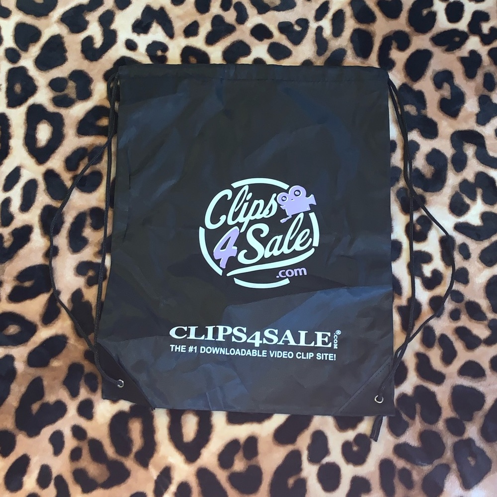 Clips4Sale drawstring bag